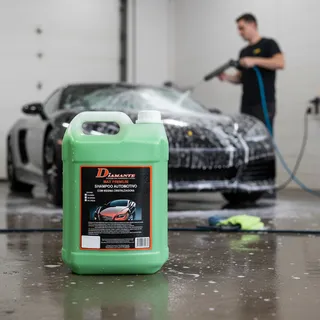 Shampoo com Resina Cristalizadora Diamante – Limpeza, Brilho e Proteção Automotiva - Imagem 2