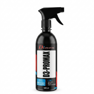 Cera Automotiva D3 Pro Max - Brilho e Proteção Diamante - 500ml