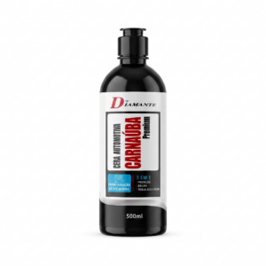 Cera automotiva de Carnaúba Premium 500ml - Proteção, brilho e toque aveludado Diamante