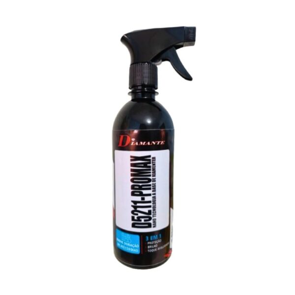 Cera Automotiva D5211 Pro Max - Hidrorrepelência e Brilho Diamante - 500ml