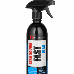 Cera Líquida Automotiva Diamante Fast Wax 500g –  Brilho e Proteção Instantâneos